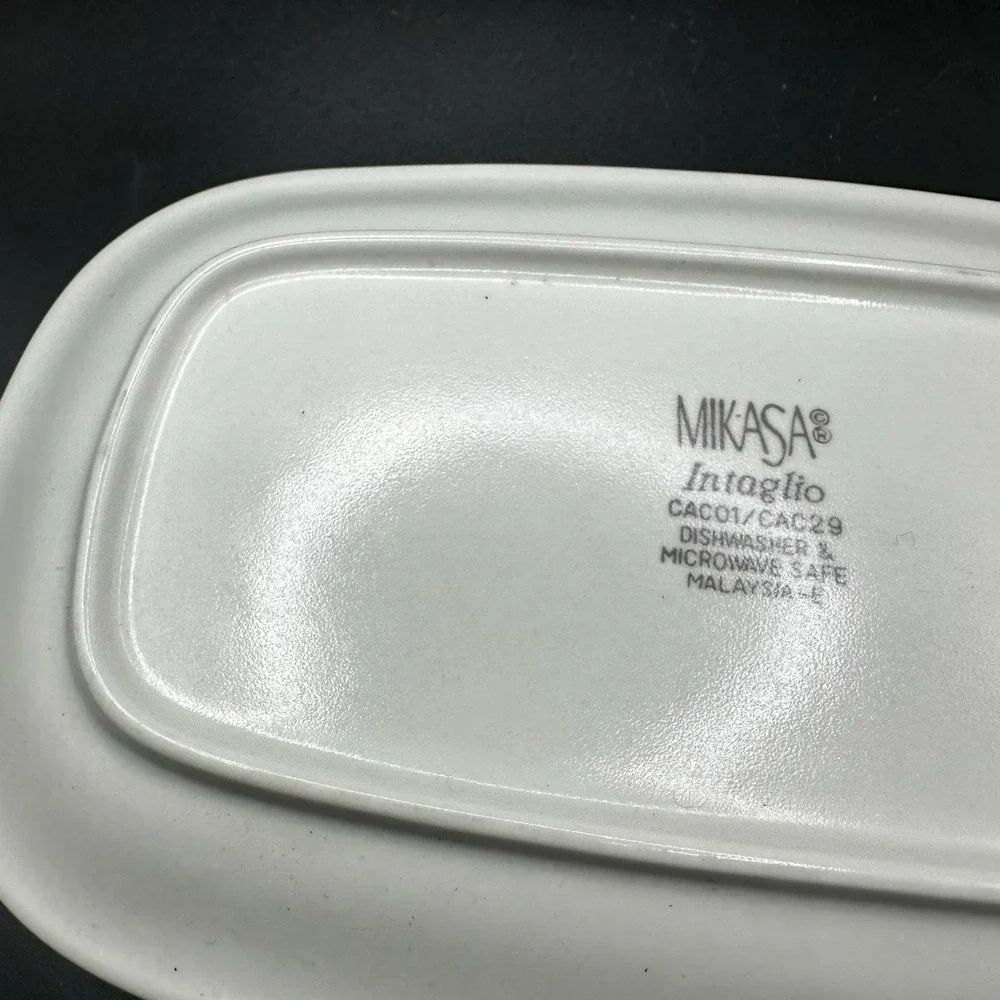 Mikasa Intaglio CAC29 Hacienda Butter Dish Replacement Bottom Dish Only